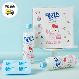 [밀키스]500ml 6페트x헬로키티 아이스트레이